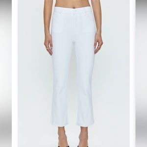 PISTOLA CROPPED FLARE JEANS